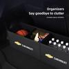 Kožená úložná krabice do kufru auta Organizér do interiéru vozu Příslušenství Pro Chevrolet Corvette Montana TrailBlazer Silverado Traverse