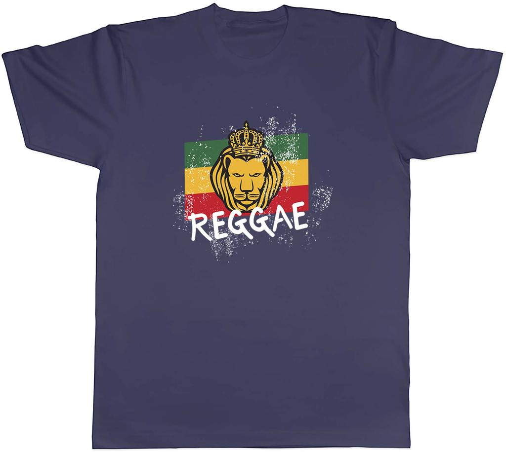 Jamaican Reggae Flag Lion Mens Unisex TShirt Tee Gift