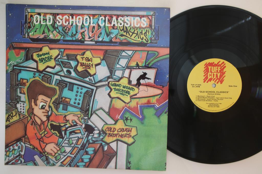 LP Record VARIOUS - Old School Classics TUFLP5555 TUFF CITY 1989 US Rap & Hip-Hop/R&B Used