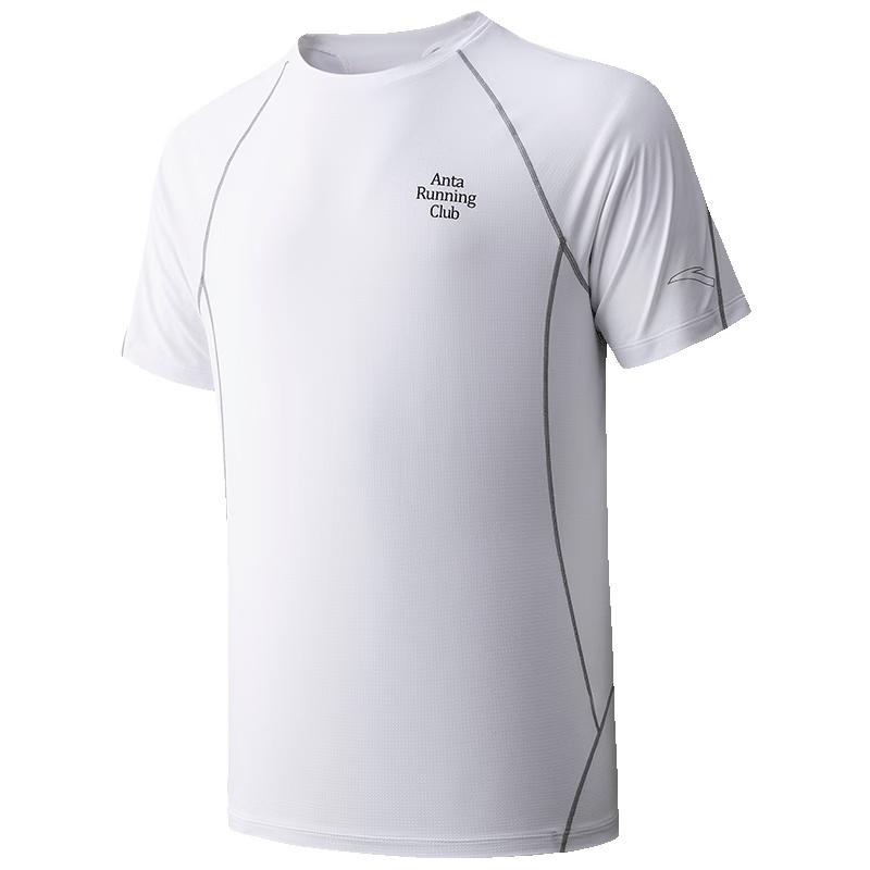 Anta Fan Zhendong Quick Dry C5 Running T-Shirt 4XL чистый белый
