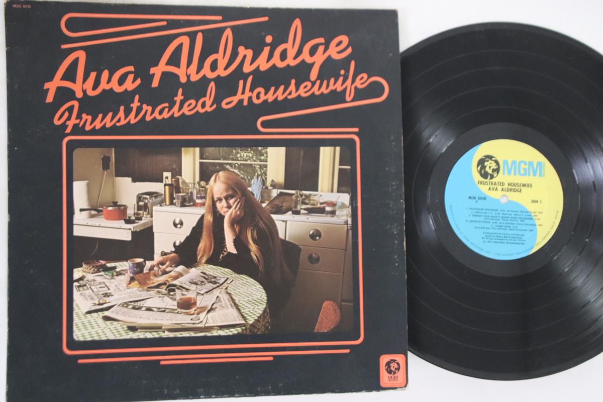

LP Record AVA ALDRIDGE - Frustrated Housewife M3G5010 MGM 1975 US Pop Used