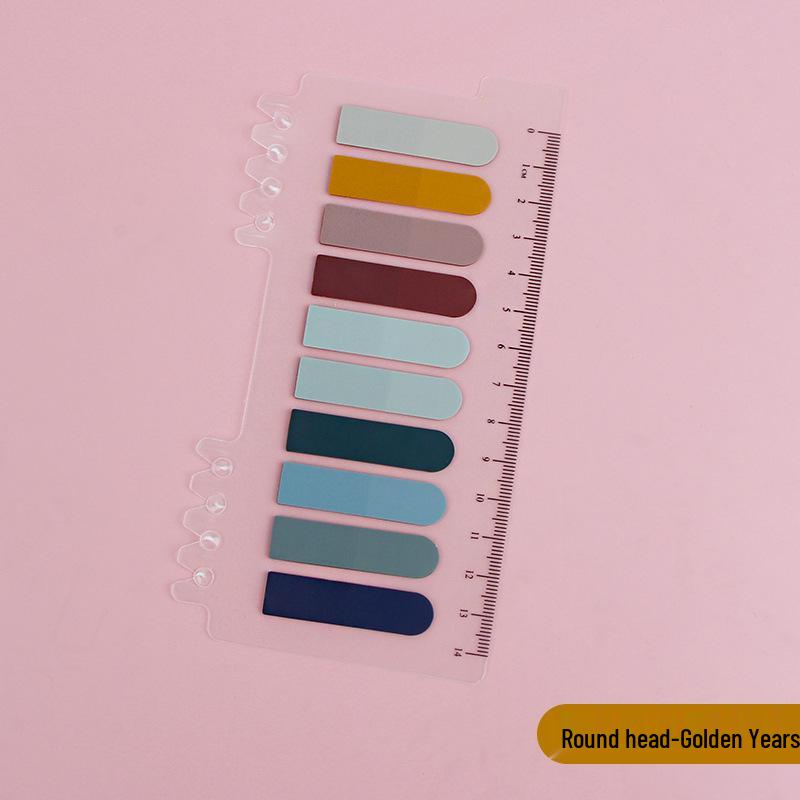 Triangle & Round Segmented Pull-out Strong Adhesive Sticky Notes for Memos