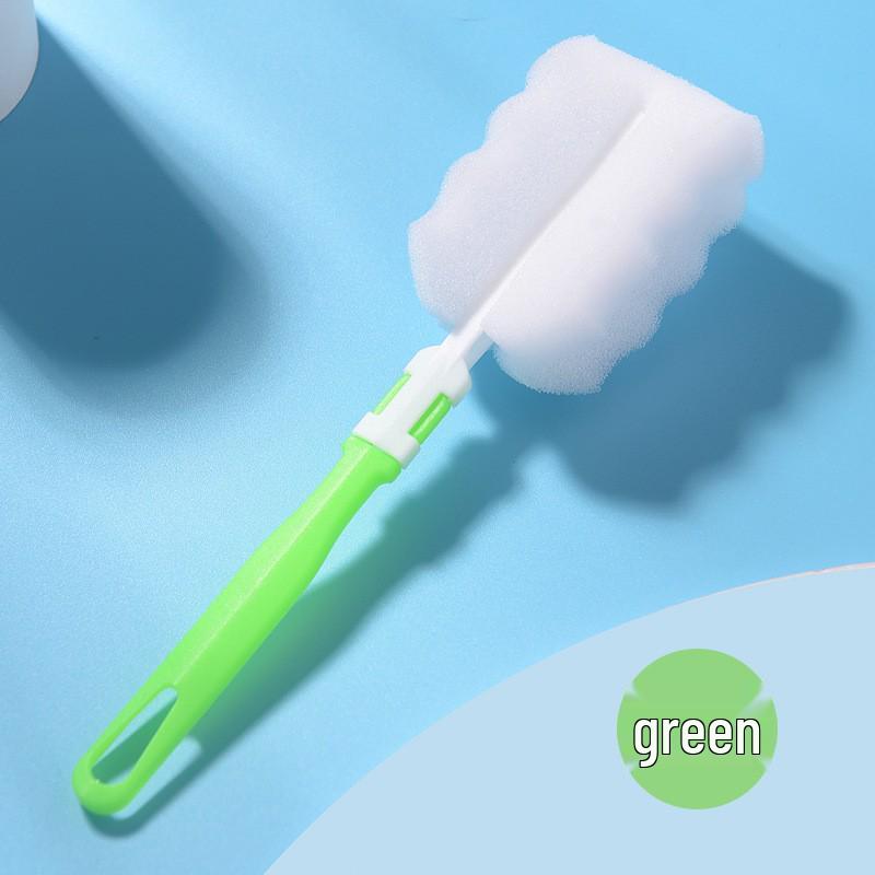 

Foldable Cute Cup Brush with Detachable Bottle Cleaner - Household Washing Tool with Custom Logo Printing