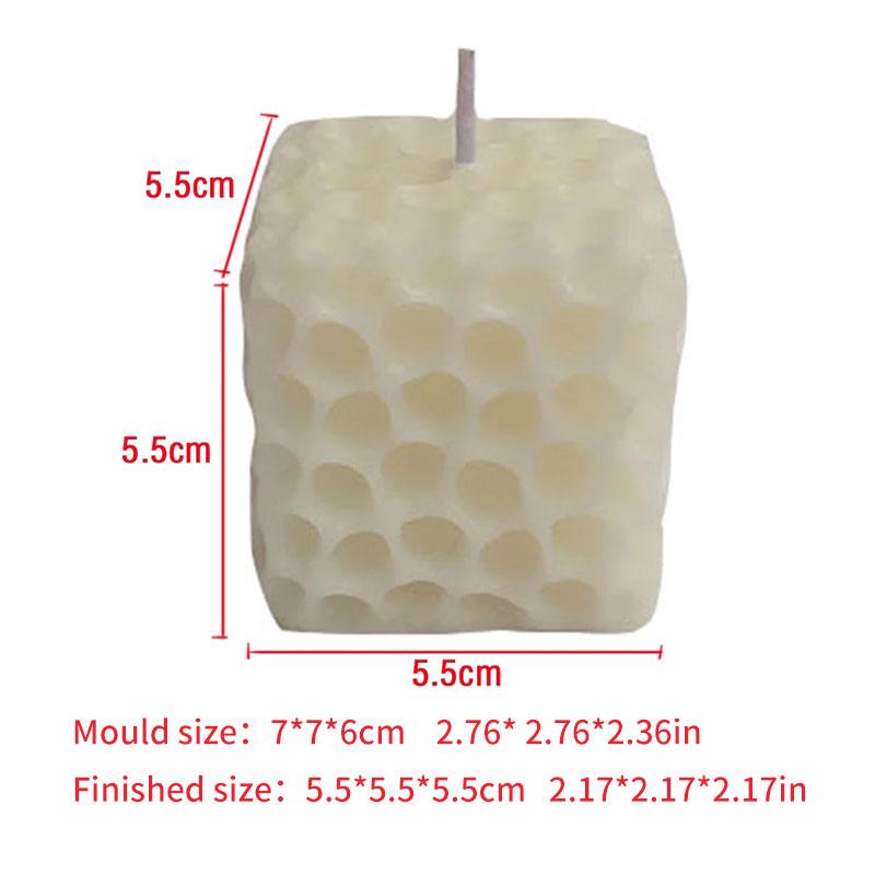 Čtvercová voštinová forma na svíčku mýdlo na aromaterapii svíčka na formu na výrobu vosku DIY