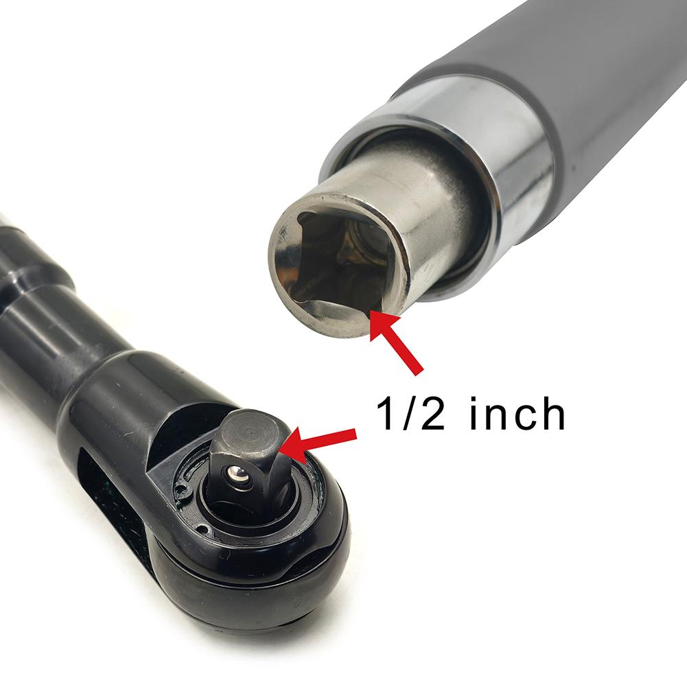 Impact Wrench ExtenderOffset Extension , Electric Ratchet Wrench, Chain Drive Wrench Extender, Compatible-With 1/2" Sockets