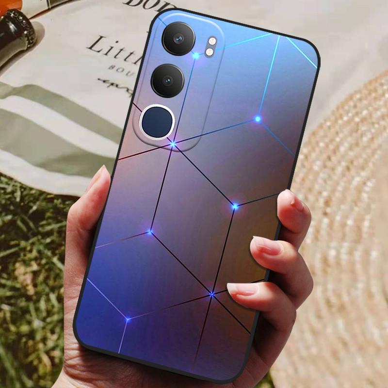 Pouzdro na telefon pro vivo Y19s 4G Módní malovaný měkký silikonový zadní kryt pro vivo Y19s 4G Pouzdra TPU nárazník na vivoy19s V2419 Roztomilé