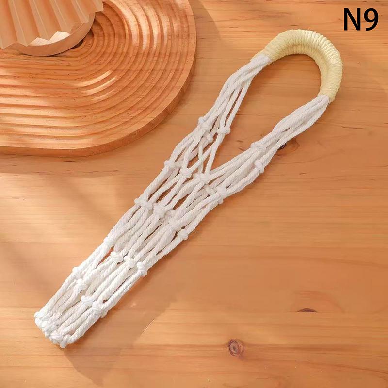 M-Portable Coffee Cup Bag Hollow Out Bottle Bag Practical Mugs Bag Foldable Water Bottle Bags Woven Net Bag Cup Cover