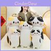 Plush Calico Cat Pillow With Pp Cotton Filling For Kids And Adults