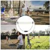 New Portable Folding Badminton Net Stand Easy Setup Adjustable Mobile Outdoor Sports Net for Garden/Backyard Fun