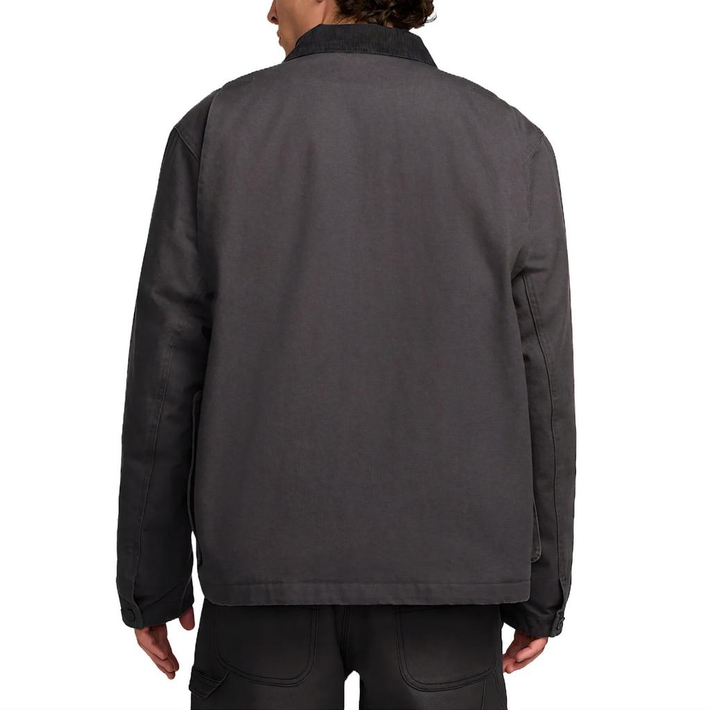 Nike Swoosh Life Comfortable Soft Versatile Solid Color Jacket Men Jacket Coal FZ0132-060