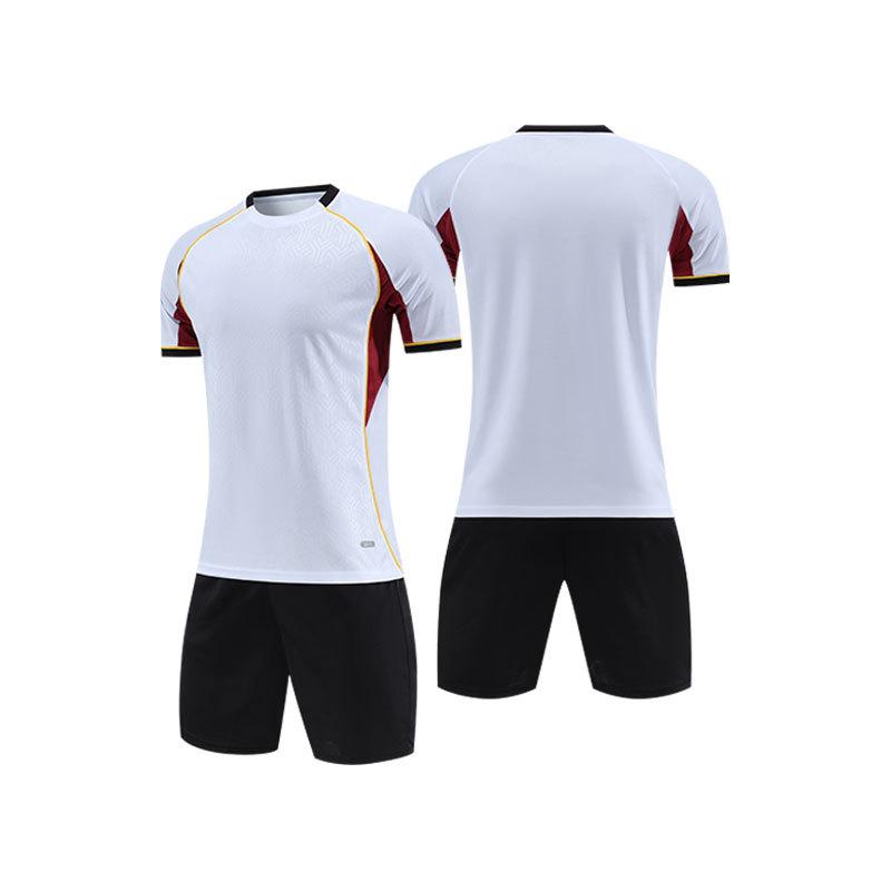Short-sleeved Football Jersey Set, Competition Training Jersey, Adults and Children with The Same Jersey, Breathable Football Shirt