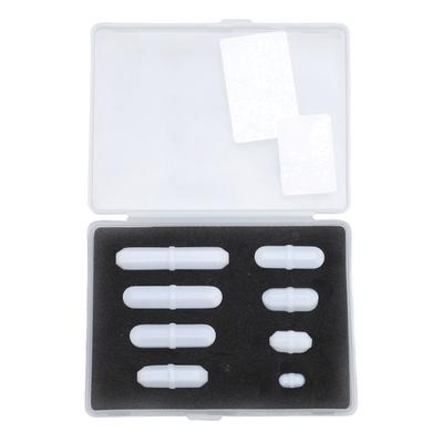 8 Stück Set Magnetrührstab 10 15 20 25 25 30 35 40mm PTFE Magnetrührer Mischer Rührstab für