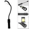 Magnetische flexible Arbeitsleuchte Starkes Licht Typ-C-Aufladung Zoombare LED-Arbeitsleuchte mit Magnetfuß