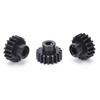 3PCS Steel Pinion Motor Gear M1.5 8mm 18T Shaft for 16 15 RC Model Car Motor