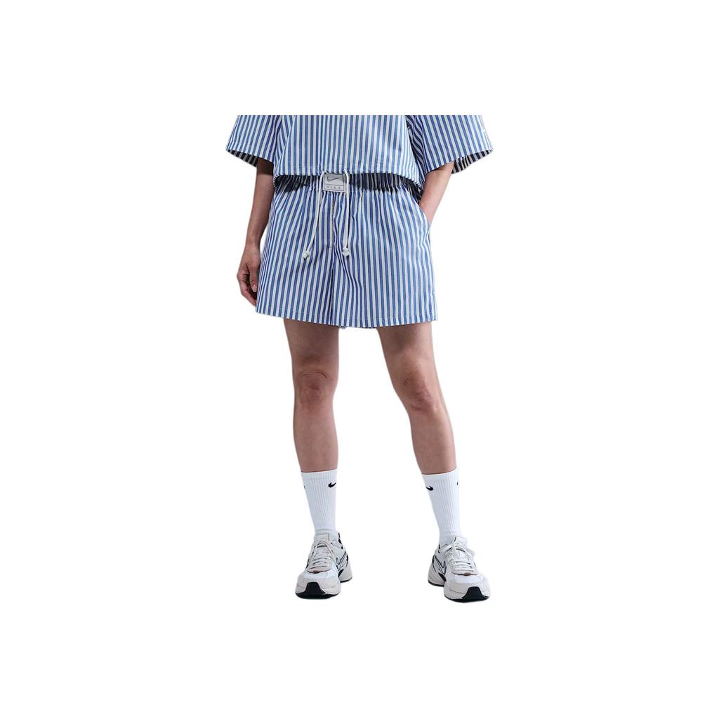 Nike Loose Striped Casual Shorts Women shorts IH8489-480
