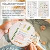 Embroidery Needle Guide With 143 Stitches Sewing Practice Guide Embroidery Stitches Book Hand Sewing Guide For Beginners