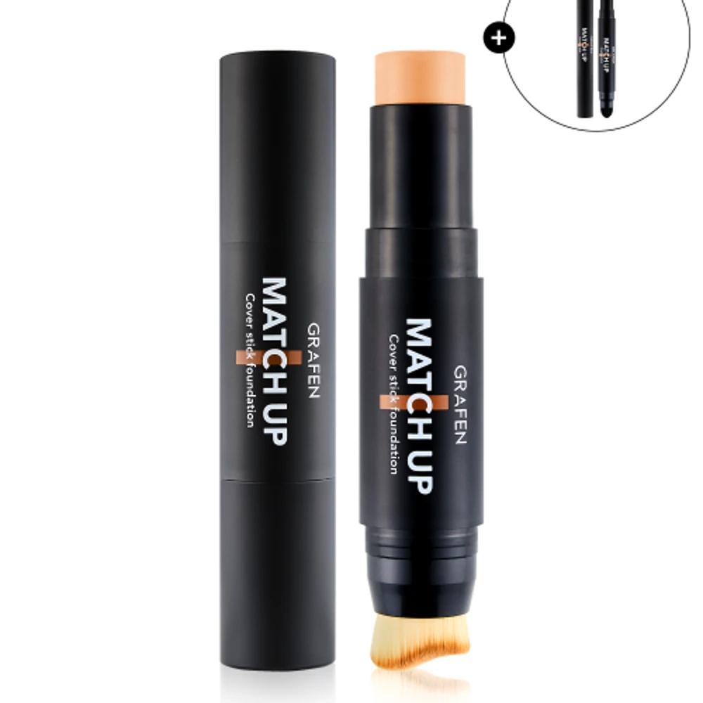Match-up Cover Stick Foundation Set (+Shading Stick Gift)