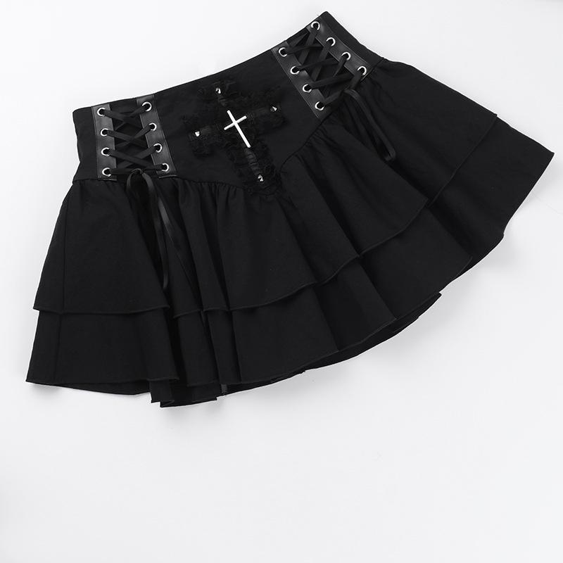 XS24238 Summer 2024 Punk-Inspired Versatile Sexy Skirt for Women