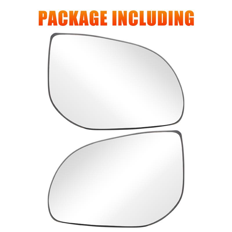 Left Right Side Wing Mirror Glass For Hyundai I20 2008 2009 2010 2011 2012 2013 I10 2011 2012 2013 Rear Mirror Glass Replacement
