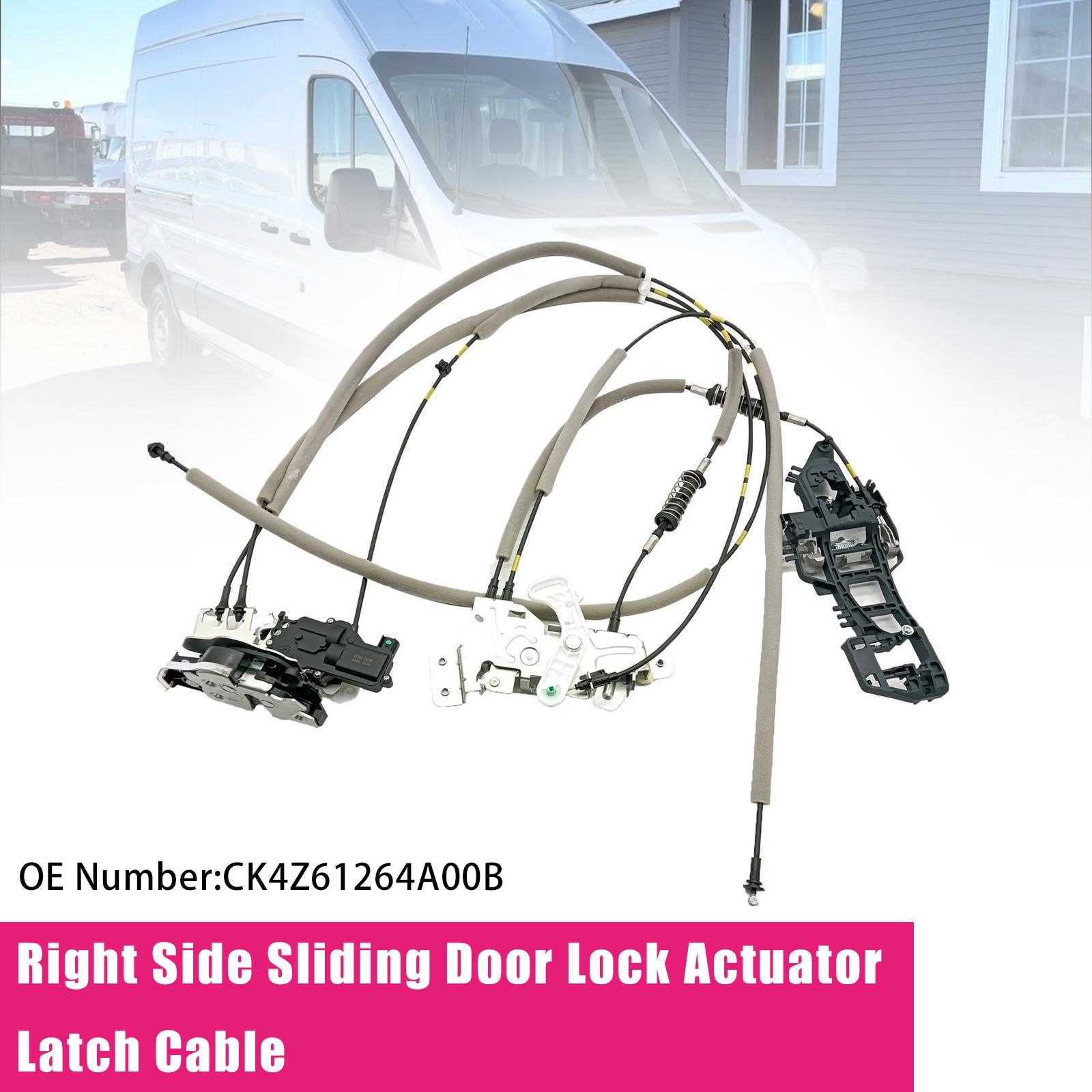 

Right Sliding Door Lock Actuator CK4Z61264A00B For Ford Transit-150 250 350 15-20
