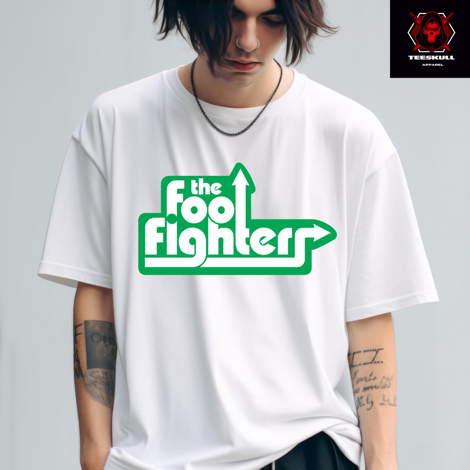 26 Foo Fighters Metal Rock Band Logo Tee Unisex Cotton T-SHIRT S-3XL Unisex T-Shirt XXL