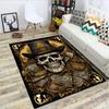 Skull Print Rug - home decoration Carpet For Living Room Bedroom Flooring Computer Chair Area Rug