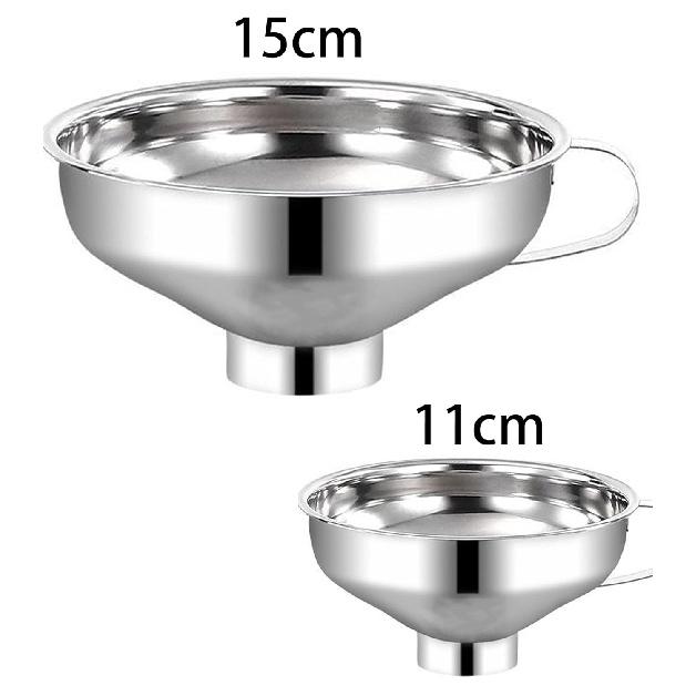 Stainless Steel Canning Funnel Wide Mouth Large Funnel Wide Mouth Funnel for Mason Jar Funnel Wide Funnel for Canning (Wide Mouth Funnel Set)