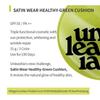 UNLEASHIA - Bundle: Satin Wear Healthy-Green Cushion Re-Feel Refill + Case Set - 5 Colors