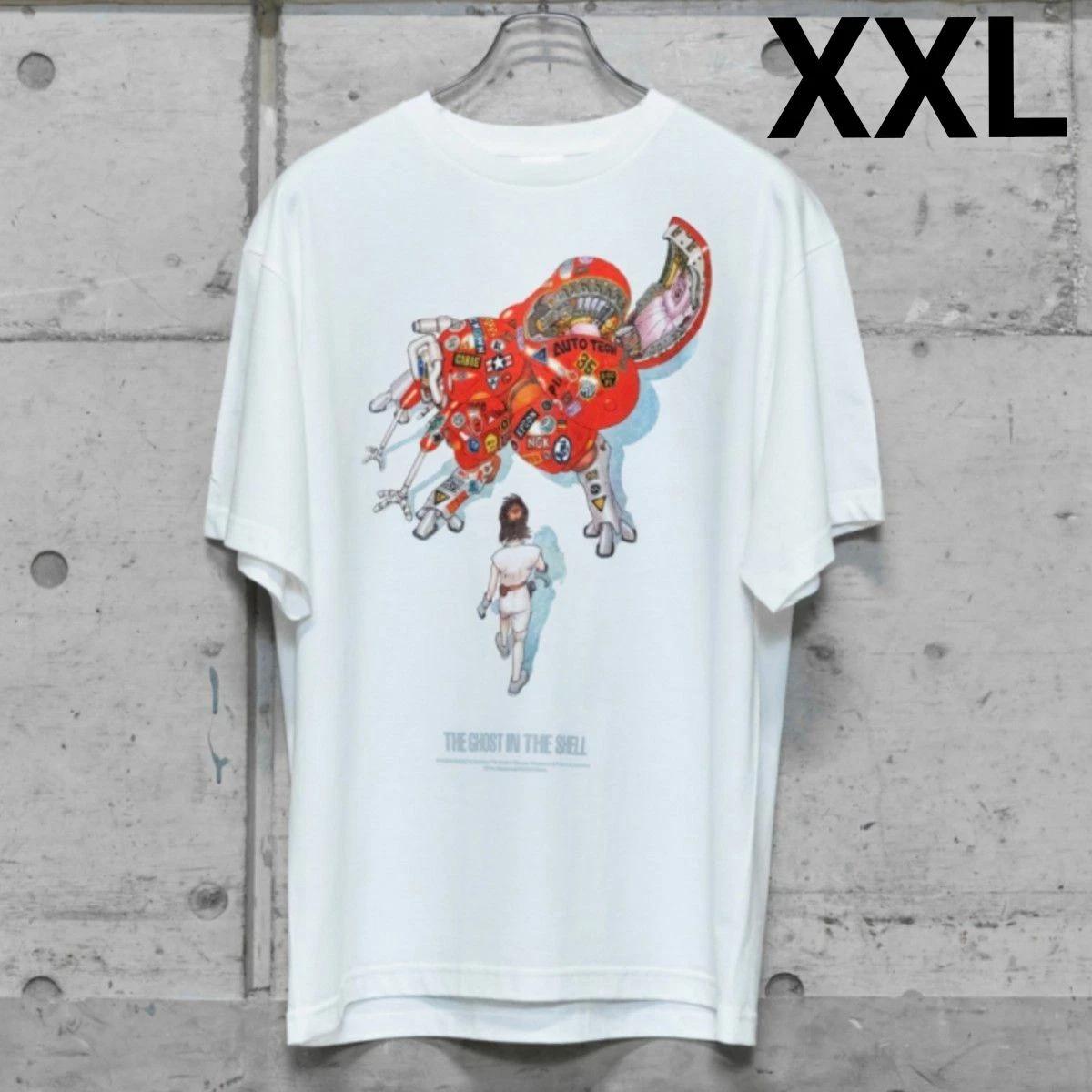Katsuhiro Otomo Ghost in the Shell AKIRA Tribute T-Shirt XXL White Japan Anime S