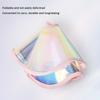 Colorful Laser Cat Collar PVC Cat Anti-scratching Collar Soft Cat Recovery Collar  Behavior Control