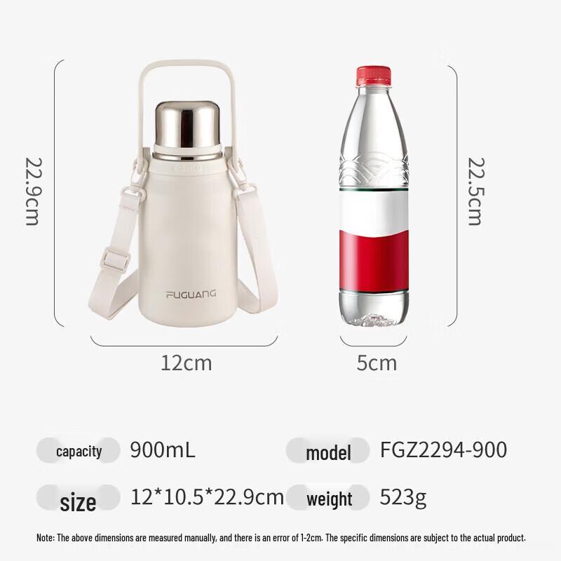FUGUANG 316L Stainless Steel Dual-Use Water Bottle