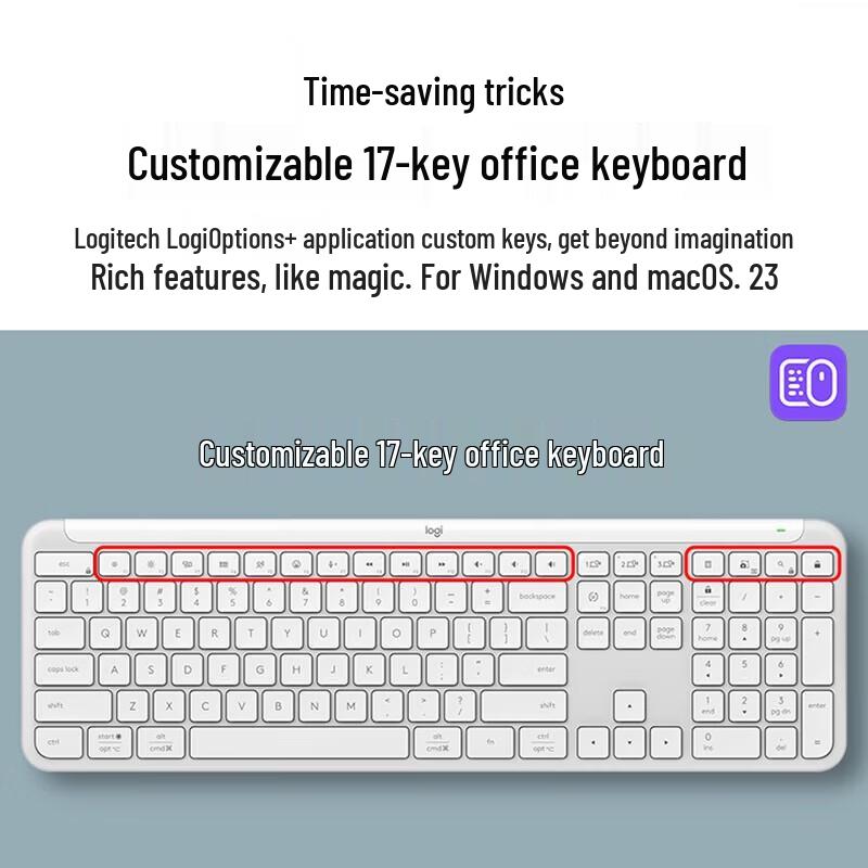 Logitech K950 Wireless Bluetooth Dual-Mode Keyboard