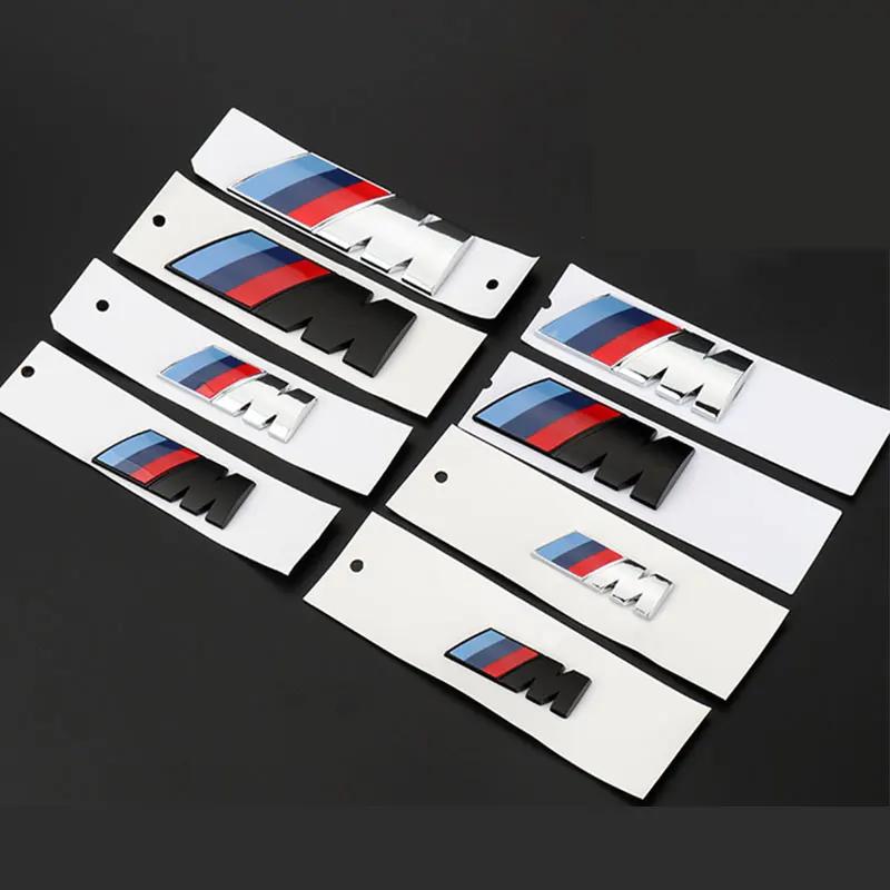 2026 Hot ABS Car Fender Side Emblem Rear Trunk Badge M Logo Sticker For BMW M M3 M5 M6 X3 E46 E90 F30 G20 E36 E34 X6 G20 G30 Accessories GK3