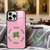 C-Clover  C-Cute L-Lucky-K Phone Case For iPhone17,16,15,14,13,12,11 Plus,Pro Max Magnetic For Magsafe Wireless Charging