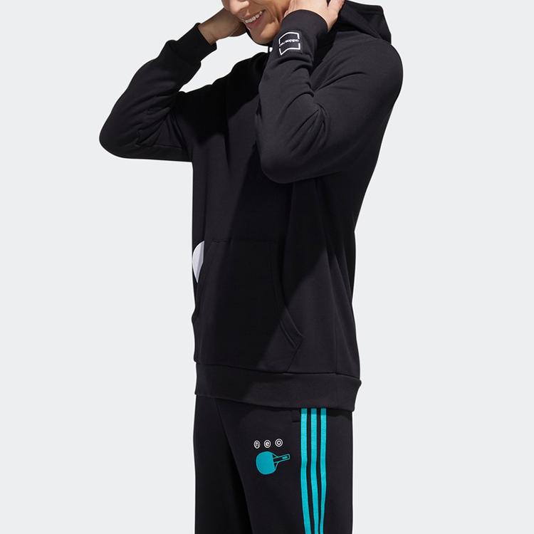 Adidas Neo M Radio W Hoodie Men Sweatshirt Black FU3587