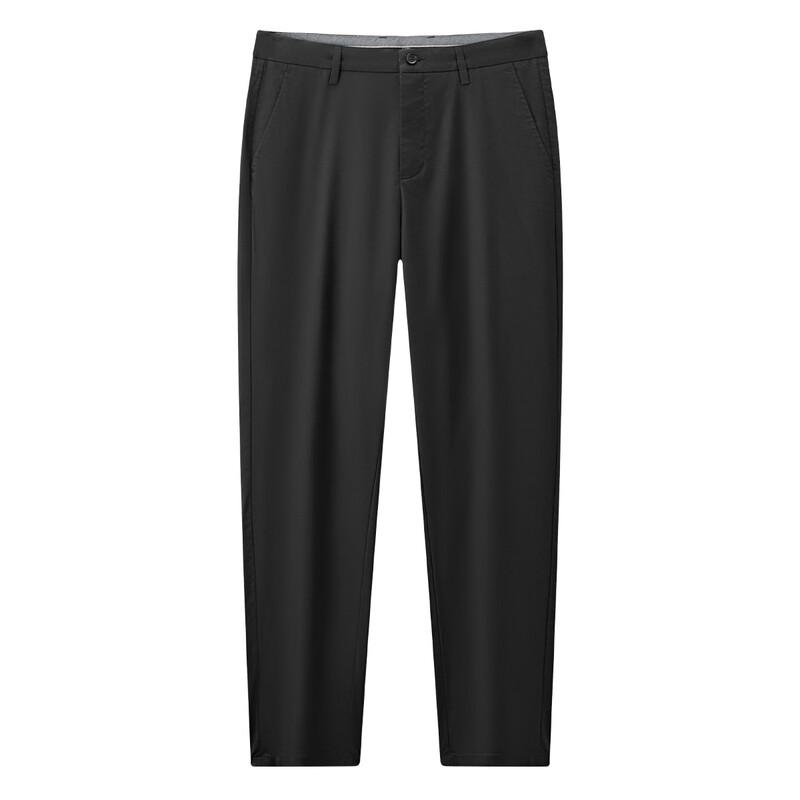 Men's Silk Blend Straight-Leg Casual Pants