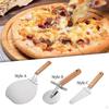 Baking Paddle, Pizza Turning Peel With Wooden Handle, Cake Lifter Transfer Tray For BBQ Baker Pasta