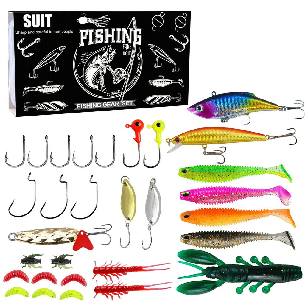 Advent Calendar Fishing Countdown, Fishing Tackle Advent Calendar For Fish Adult Men Teen Boys,Surprise Gift