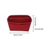 Women 3 Sizes Travel Organizer Handbag Felt Bag Tote Liner Purse Pouch Insert