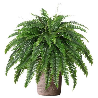 Faux Ferns 20 Inch UV Resistant Fake Plants Faux Ferns For Outdoor Planter Large For Garden Yard Patio Indoor Home Decor Living