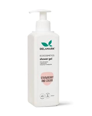 Gel doccia alla fragola e crema De La Mark 400 ml