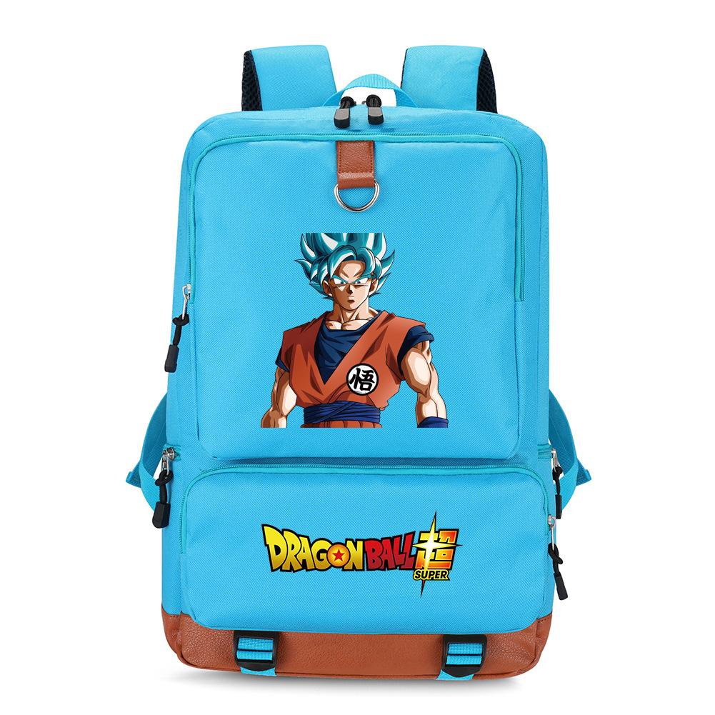 Cartoon Animation Dragon Ball Schoolbag Backpack Student Schoolbag Men'S And Women'S Travel Bag Computer Bag