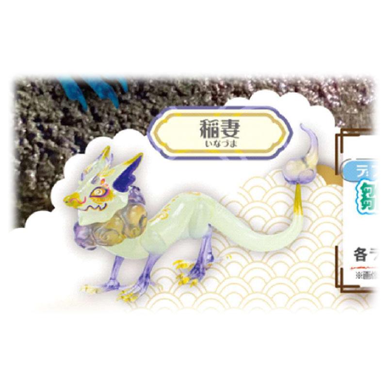 Genuine Gacha Scale Model Baby Dragon III Three-dimensional Dragon and Baby Dragon Assembly Ornament Action Figure Toys