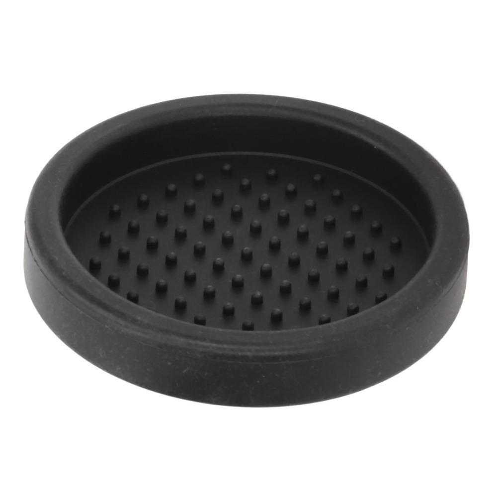 Anti Slip Design Round Tamper Mat Black Anti Slip Coffee Pad Coffee Tamper Mat Coffee Machine