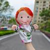 Family Plush Members Glove Puppet With Short Plush Preschool Entertainment Doll