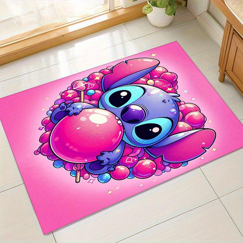 

1pc. Cute Stitch Bubble Heart Rug - Perfect for Home, Office, or Outdoor Decor - Unique Gift Ideaz0414279 60cm by 90cm