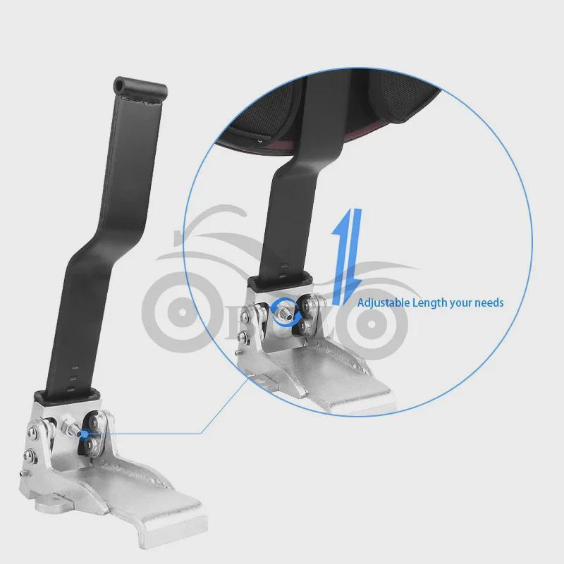 Victory Motorcycle Modified Black Seat Backrest for Yuanhang Assassin with Kuryakyn, Fits Models 2010-2017