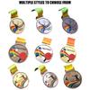 Award Medals Gold Silver Bronze Medals with Neck Ribbon, Kid Children Teens Reward Medals Winner Medals for Competitions