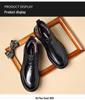 Genuine Leather Men's High-Top Winter Shoes - Warm Cowhide with Thick Velvet Lining