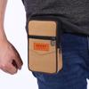 Canvas Reißverschluss Hüfttasche - Unisex, Handy- & Geldbörsenhalter für Laufen oder Bau